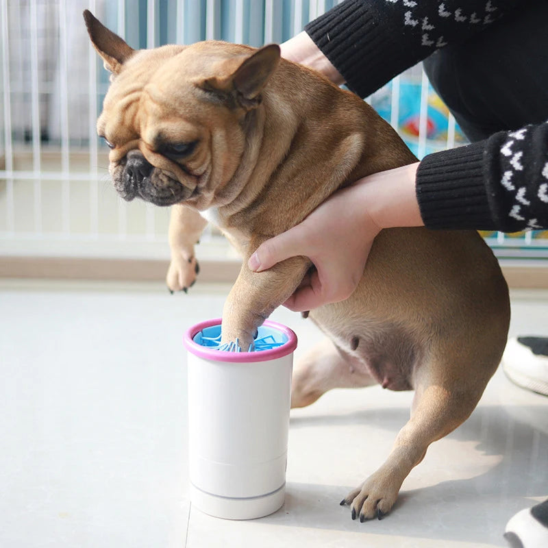 Automatic Dog Paw Cleaner Cup