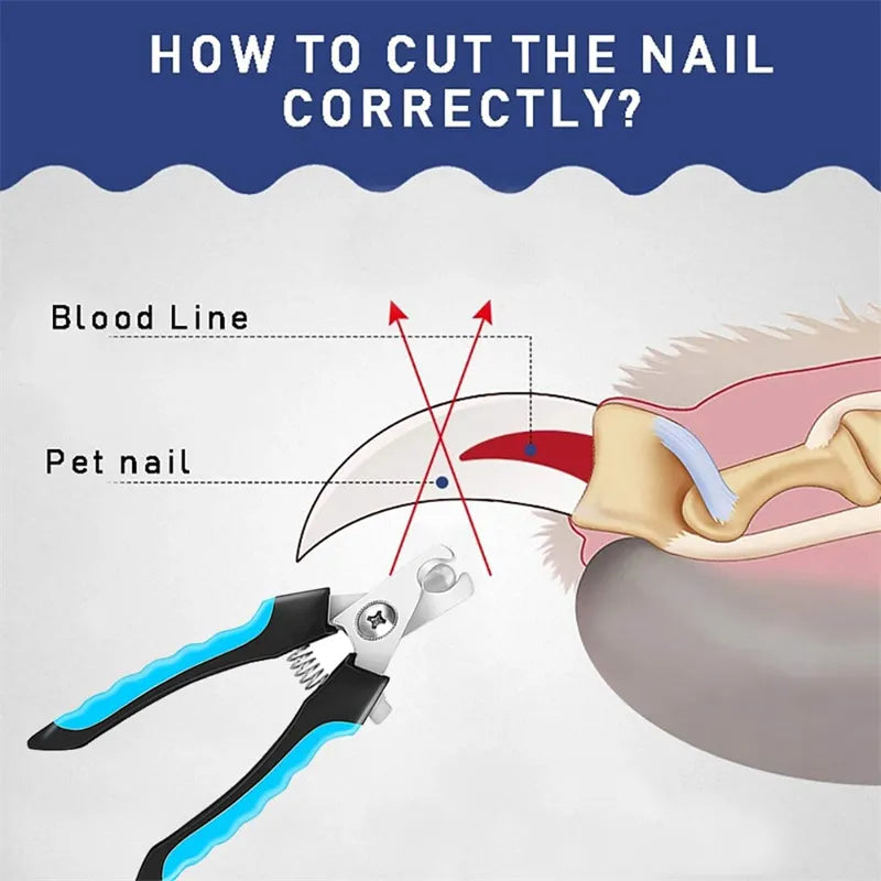 Professional Pet Nail Clipper with Safety Guard