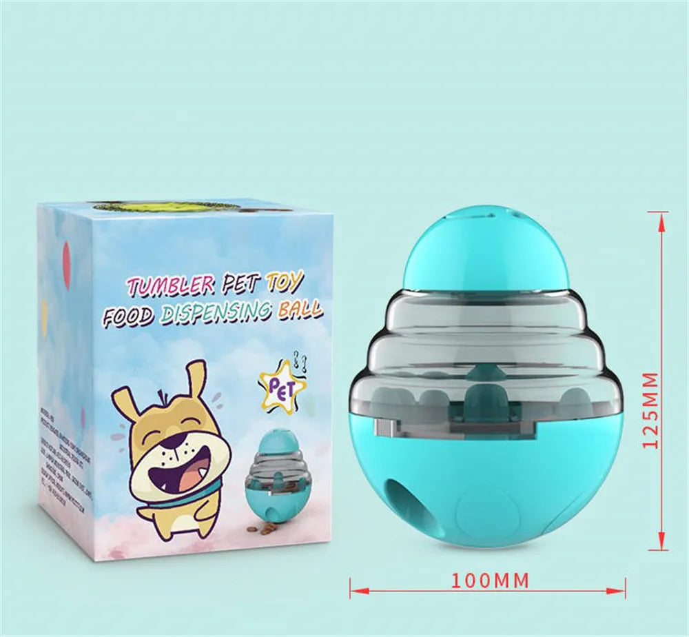 Interactive Dog Feeder Tumbler Toy