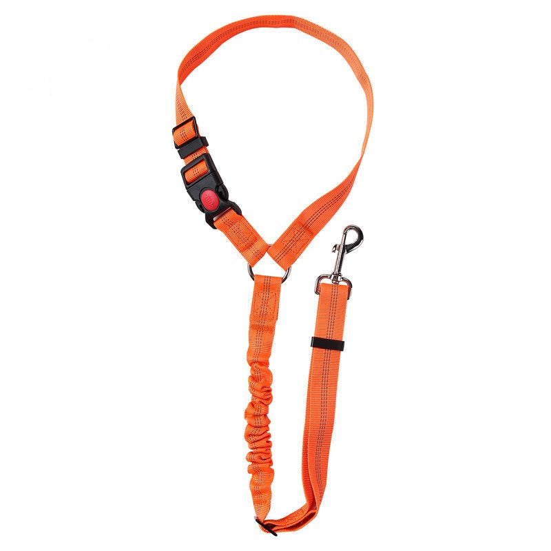 2-in-1 Dog Retractable Seat Belt