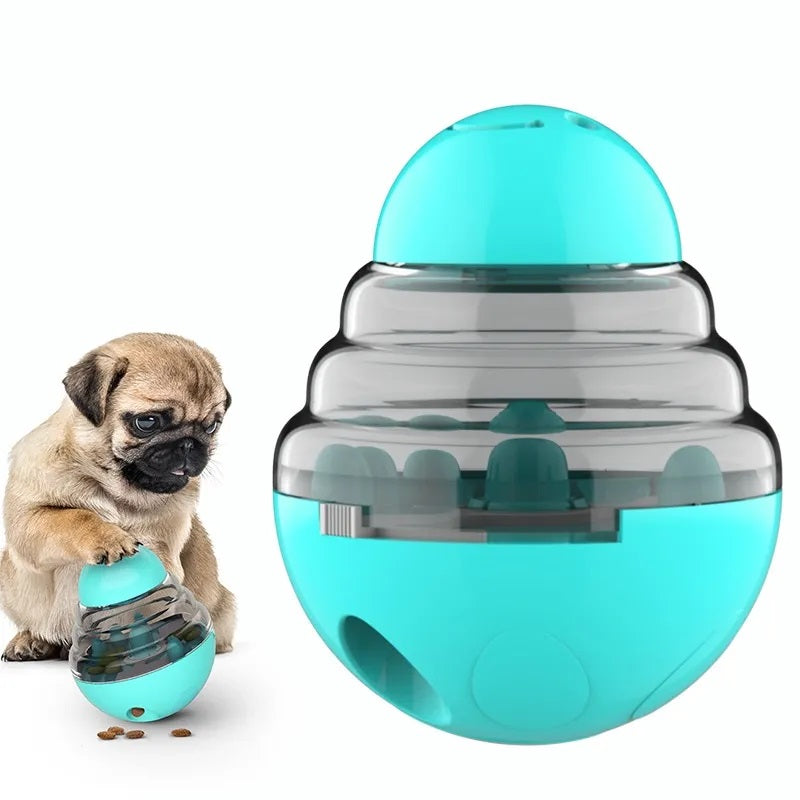 Interactive Dog Feeder Tumbler Toy