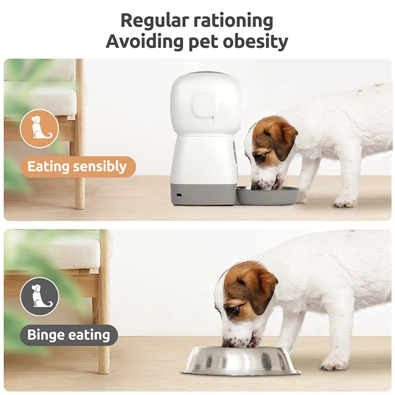 Smart Automatic Pet Food Dispenser 3.5L