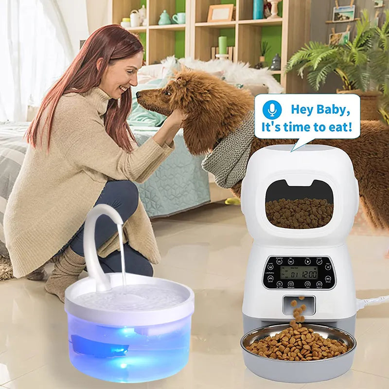 Smart Automatic Pet Food Dispenser 3.5L