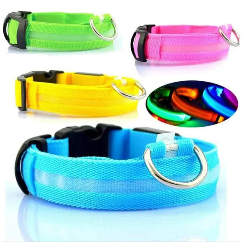 Rechargeable LED Glowing Dog Collar