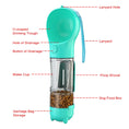 Load image into Gallery viewer, 3 In 1 Portable Dog Water Bottle Food Feeder Poop Dispenser
